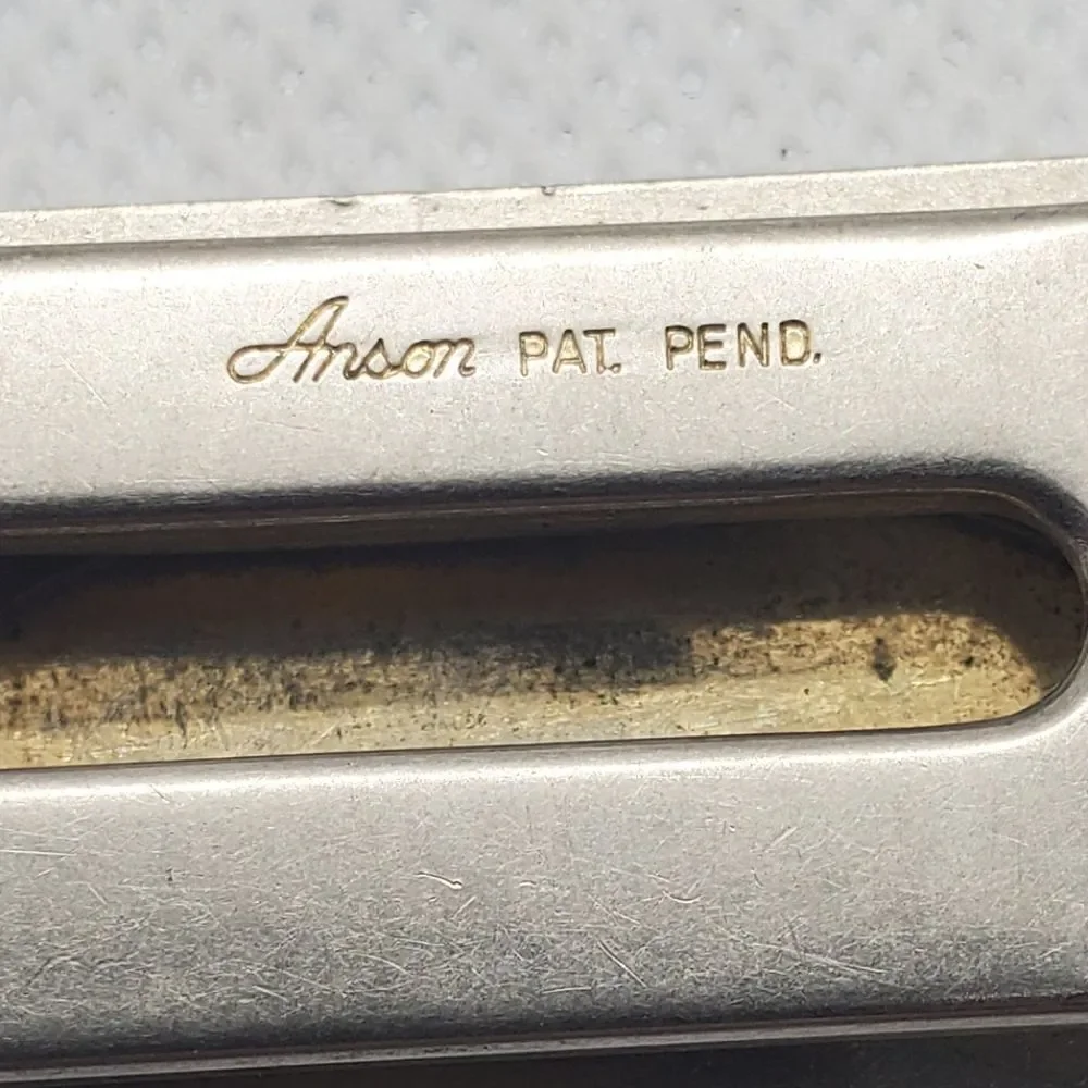 Anson Silver Tone Money Clip